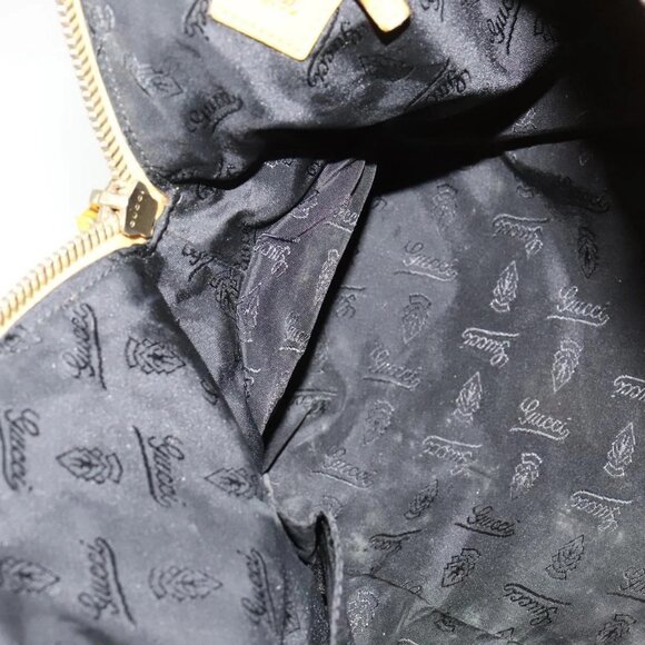 GUCCI Tote Bag Enamel Yellow Gold 197019 Auth bs28709 - Picture 12 of 16
